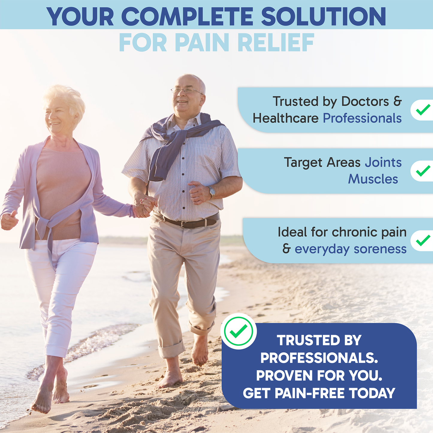 Arthritis Pain Relief Cream – EFAC® Joint Pain & Stiffness Cream for Knees, Hands & Back – 16 oz