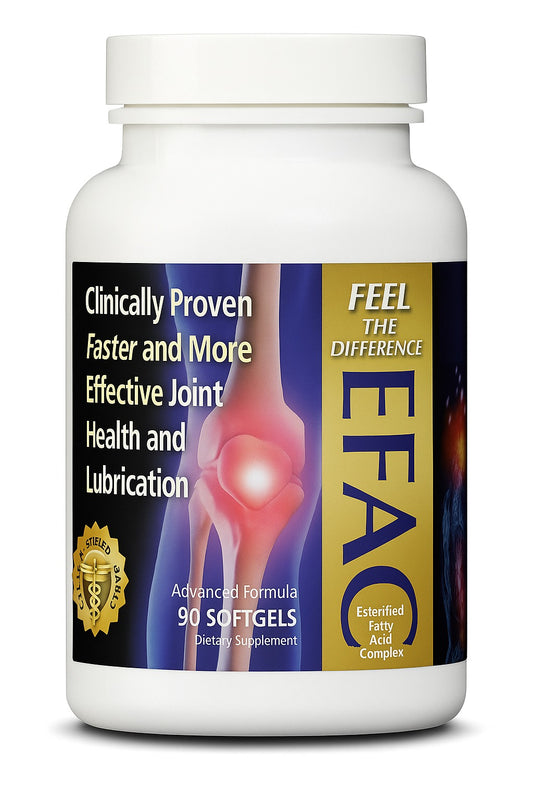 Joint Support Supplement – EFAC® Arthritis Relief, Mobility & Flexibility Support – 90 Softgels